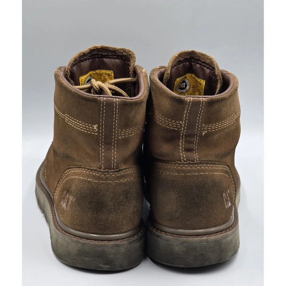 Caterpillar CAT Narrate P725201 Men's Suede Ankle Work Boots Size 9M